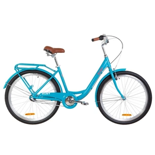 Велосипед Дорожник 26" RUBY PH рама-17" 2019 лазурний з багажником (OPS-D-26-073) зображення 1