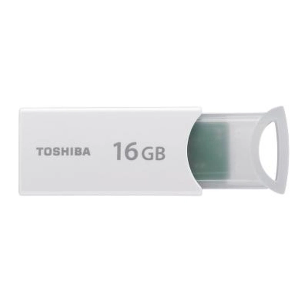 USB флеш накопичувач Toshiba 16Gb KAMOME White USB 2.0 (THNU16KAMWHT(6) - изображение 1