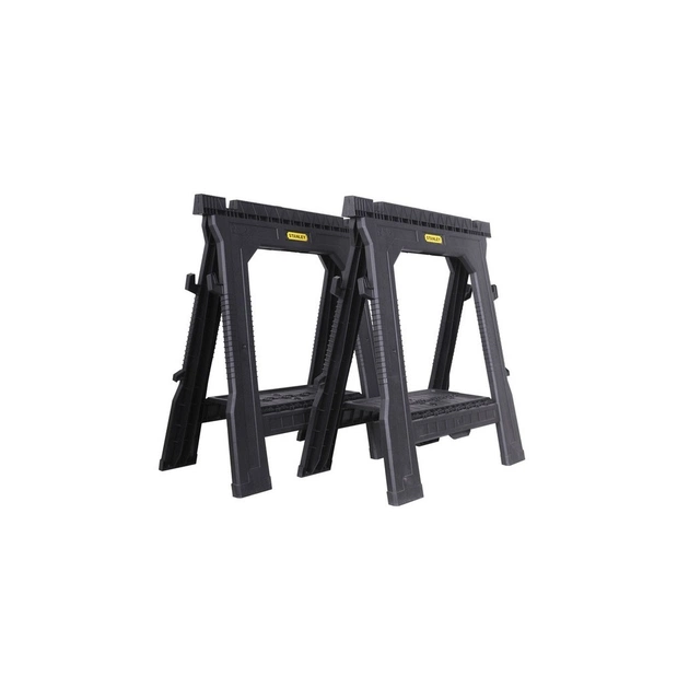 Верстак Stanley козли складані 2 шт., 693x105x815 мм, мак 454 кг (STST1-70713) - picture 1