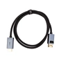 Кабель мультимедійний DisplayPort to HDMI 1.0m Cabletime (CA914609) - зменшене зображення 1