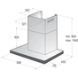 Витяжка кухонна Gorenje WHT6SYW - зменшене зображення 5