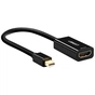 Перехідник Mini DisplayPort M to HDMI F 4K 30Hz black Ugreen (40360) - зменшене зображення 2