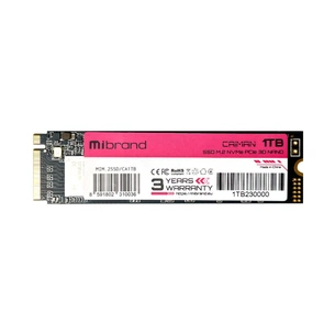 Накопичувач SSD M.2 2280 1TB Mibrand (MIM.2SSD/CA1TB) зображення 1
