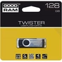 USB флеш накопичувач Goodram 128GB UTS2 Twister Black USB 2.0 (UTS2-1280K0R11) - зменшене зображення 2