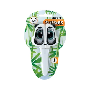 Ножиці Kite дитячі в футлярі Panda, 13 см (K21-017-05) зображення 1