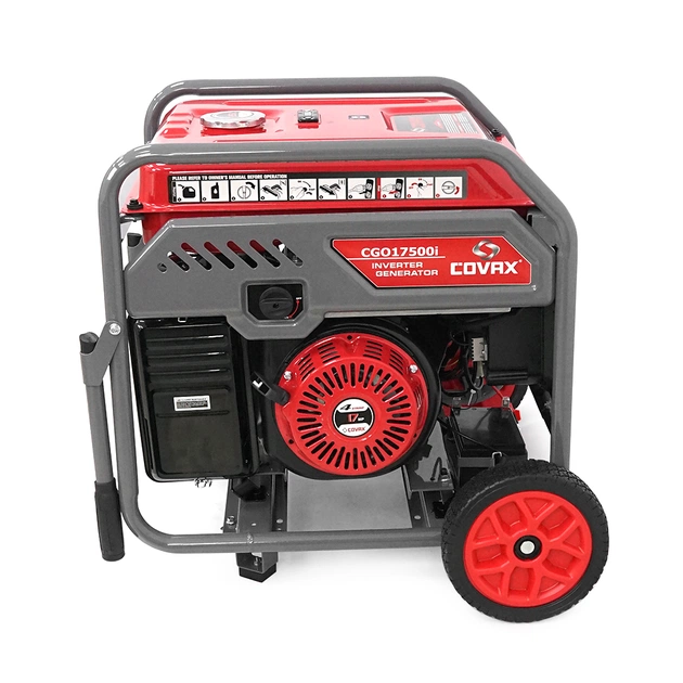 Генератор COVAX інверторний CGO17500i, 10kW, 220V, 50Hz, DC12V, 68kg (CGO17500i) - зображення 5
