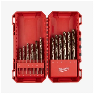 Набір свердл Milwaukee по металу HSS-Co DIN338, 19шт (4932493867) зображення 1