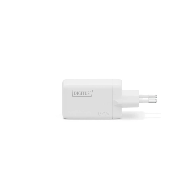 Зарядний пристрій Digitus 2xUSB-C + 1xUSB 67W GaN (DA-10303) - picture 11
