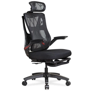 Офісне крісло Mealux Black Red (HF-G30 F/RB) зображення 1