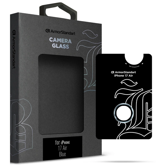 Стекло защитное Armorstandart for Camera Supreme BI Apple iPhone 17 Air Blue (ARM86451) - изображение 1