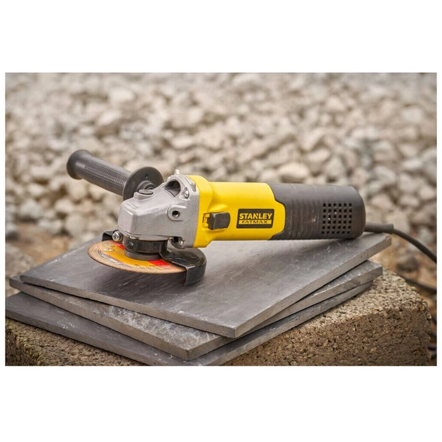 Шліфувальна машина Stanley кутова FATMAX, 1100 Вт, 3000-11000 об/хв, 125 мм, 2.2 кг (FMEG225VS) - зображення 6
