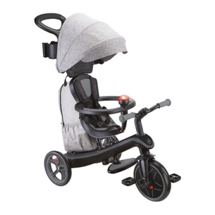 Дитячий велосипед Globber Explorer trike Deluxe play 4 в 1 чорно-сірий (636-120) зображення 1