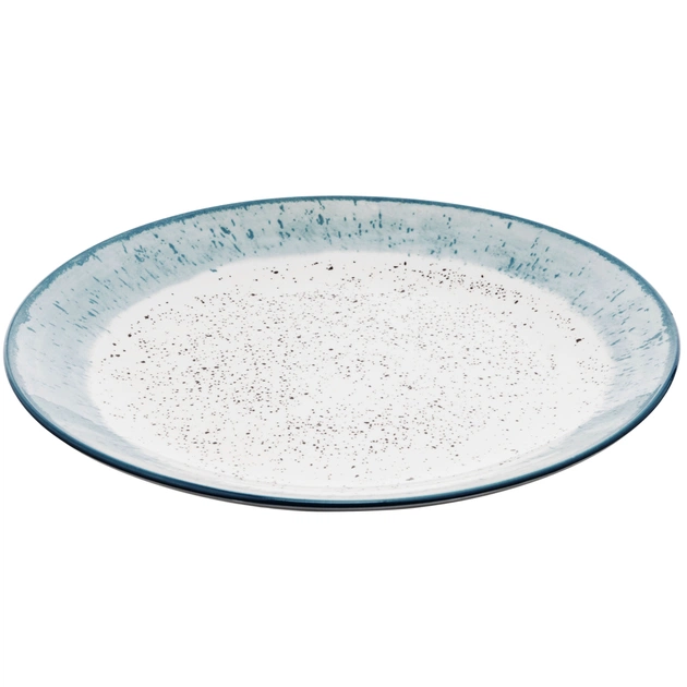 Тарілка Ardesto Siena, 27см, порцеляна, біло-блакитний (AR2927SWB) - picture 5