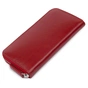 Гаманець Grande Pelle Шкіряний на блискавці Червоний (11563) - зменшене зображення 2