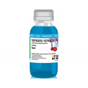 Чорнило ColorWay Epson SP R270/290 RX500 TX650 100мл Cyan (CW-EW650C01) зображення 1