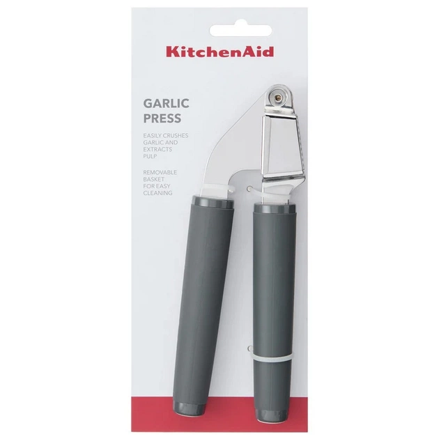 Прес для часнику KitchenAid Coreline 19 см сірий (KAS132OHCGG) - picture 3