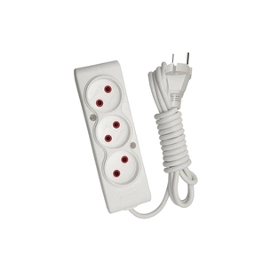 Сетевой удлинитель TECCO 1.5m white (8681277843556) изображение 1
