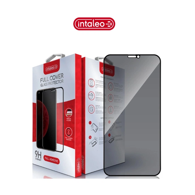 Стекло защитное Intaleo Privacy Apple iPhone XR / Apple iPhone 11 Black (1283126606977) - изображение 1