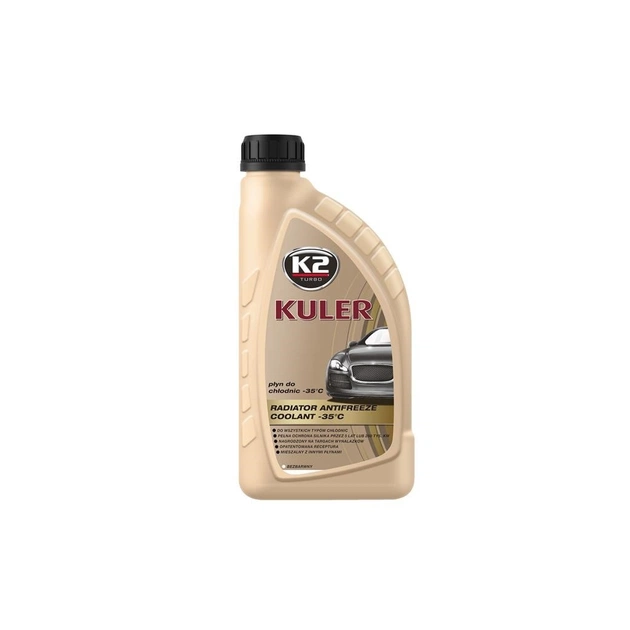 Антифриз K2 KULER -35C 1л CLEAR (T201B) - изображение 1
