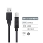 Кабель для принтера USB 2.0 AM/BM 2.0m black ColorWay (CW-CBUB072-BK) - зменшене зображення 6