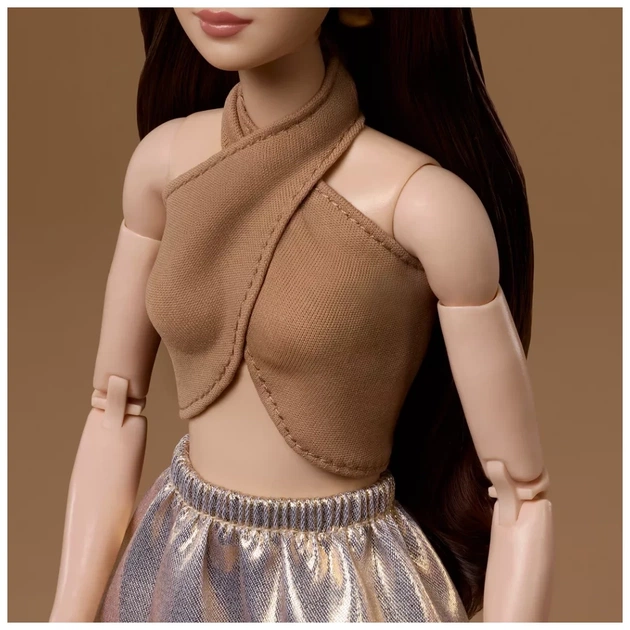 Лялька Barbie Signature Basics 6 Брюнетка (JJX25) - зображення 8