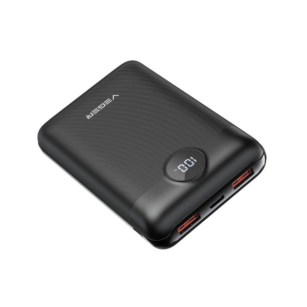 Батарея універсальна VEGER 20000mAh S20 22.5W PD/3/0 QC/3.0 black (6970453554198) - зображення 1