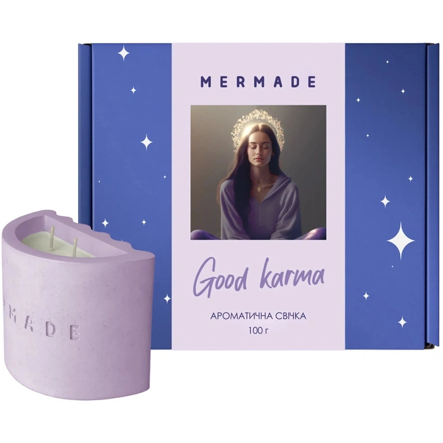 Ароматична свічка Mermade Good Karma 100 г (4820241303199) - изображение 1