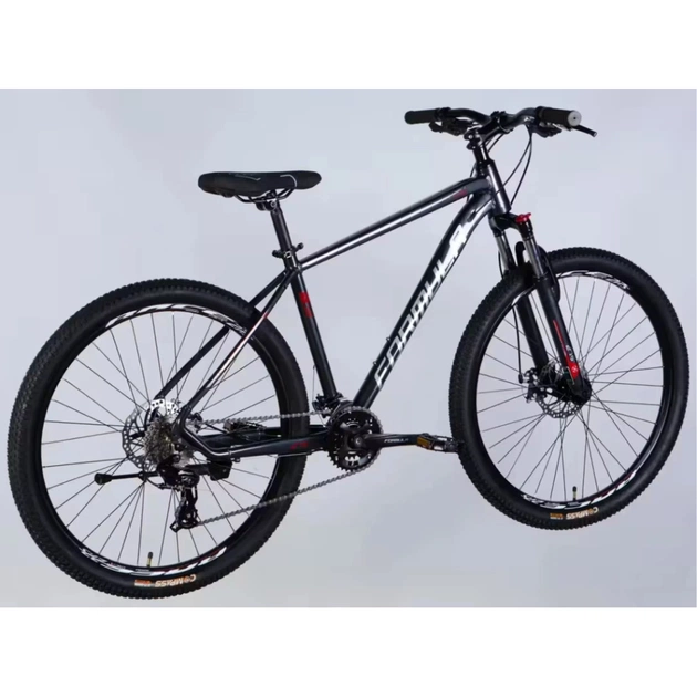 Велосипед Formula 27.5" THOR DD рама-18" AL 2026 чорний зі сріблястим (OPS-FR-27.5-307) - зображення 3