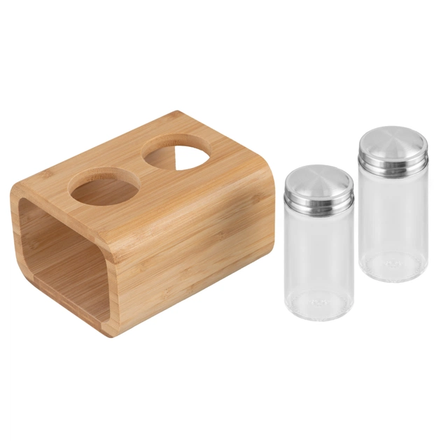 Набір для спецій Ardesto Midori, для солі та перцю 3 предмети, 80мл, 13.5х11х11см (AR0933) - picture 3