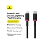 Дата кабель USB-C to Lightning 2.0m 20W red+black Baseus (P10377800U01-03) - уменьшенное изображение 7