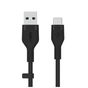 Дата кабель USB 2.0 AM to USB-C 3.0m 15W Black Belkin (CAB008BT3MBK) - уменьшенное изображение 8