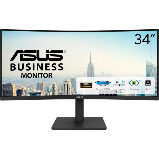 Монітор ASUS VA34VCPSR (90LM08JJ-B02170) - зображення 1