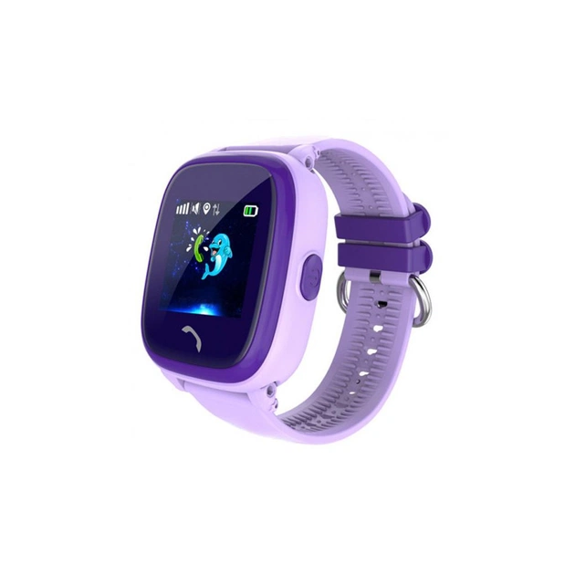 Смарт-годинник UWatch DF25 Kids waterproof smart watch Purple (F_52339) - изображение 1