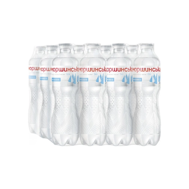 Мінеральна вода Моршинська 0.5 н/газ пет (4820017000062) - picture 2