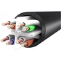 Патч-корд 1.5м, UTP cat 6 RJ-45 flat black Vention (IBJBG) - зменшене зображення 5