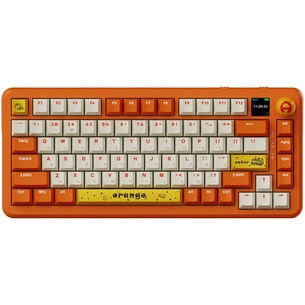 Клавіатура бездротова Ajazz AK820 MAX Avocado Switch Orange (AK820MAX-AS-OW) зображення 1