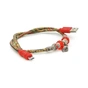 Дата кабель USB 2.0 AM to Micro 5P 0.5m 2.4A red iKAKU (YT-iK/PT-MR) - зменшене зображення 1