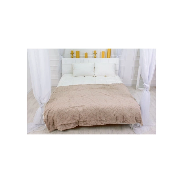 Плед MirSon 1026 Camellia Creamy 180x200 (2200002982122) - зображення 1