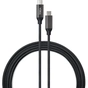Дата кабель USB-C to USB-C 1.0m 100W E-Mark Chip Nylon Vinga (VCPCTC100BK) - уменьшенное изображение 1