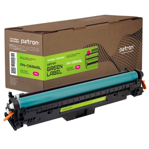 Картридж Patron Canon 069 magenta Green Label (PN-069MGL) зображення 1