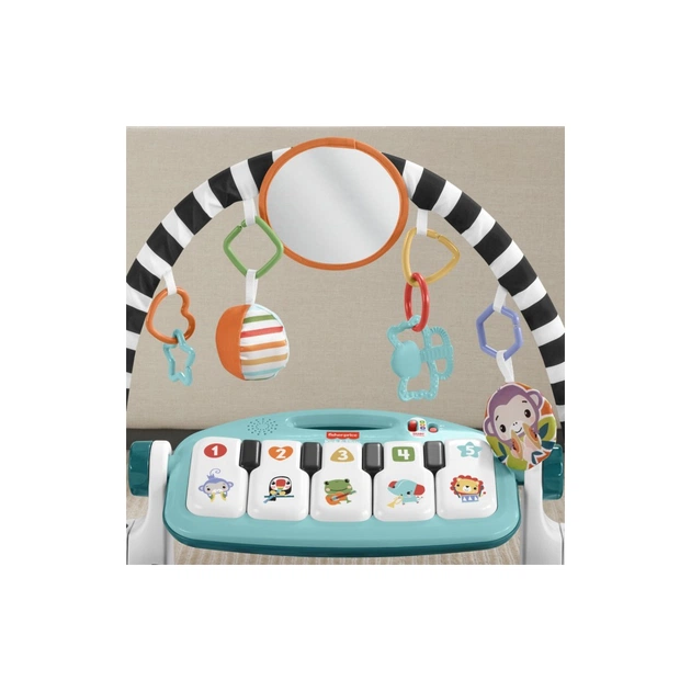 Дитячий килимок Fisher-Price ігровий центр блакитний Натискай та грай з технологією Smart Stages (англ.) (HWY58) - picture 4