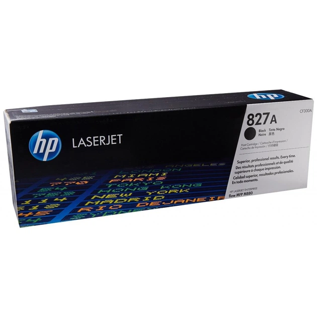 Картридж HP CLJ 827A Black (CF300A) - изображение 1