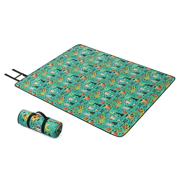 Туристичний килимок Naturehike NH19D024-Z 200 х 180 cм зелений ліс (6927595747582) - изображение 1
