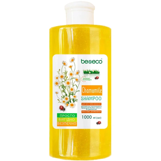 Шампунь Be&Eco Ромашка 1 л (4820168433511) - изображение 1