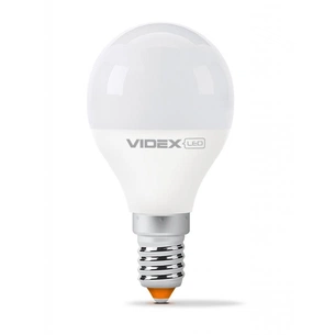 Лампочка Videx LED G45e 7W E14 3000K 220V (VL-G45e-07143) зображення 1