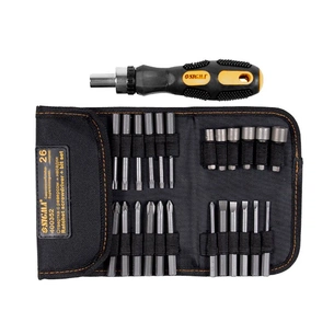 Викрутка Sigma з бітами 18шт + насадки торцеві 6шт CrV (4002111) зображення 1