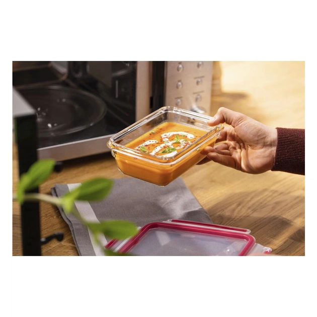 Харчовий контейнер Tefal Masterseal Glass7 Red 0.7 л (N1040610) - picture 9