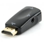 Перехідник HDMI в VGA и стерео-аудио Cablexpert (AB-HDMI-VGA-02) - зменшене зображення 2