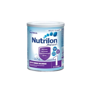 Дитяча суміш Nutrilon 1 Нутрілон для чутливих малюків 400 г (8718117612802) зображення 1