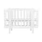 Ліжечко Ingvart трансформер Nika 60 з опускною боковинкою (60х94, 60х120) біле (319003) - зменшене зображення 2